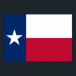 Poster Drapeau du Texas<br><div class="desc">Drapeau du Texas. Drapeau du Texas de grande qualité et couleurs du Texas. Idéal pour tous les amoureux du Texas. Nous avons des mugs du Texas, des chemises du Texas, des autocollants du Texas et d'autres cadeaux du Texas. Représenter le Texas</div>