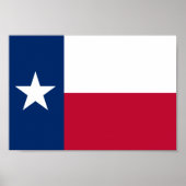 Poster Drapeau du Texas (Devant)