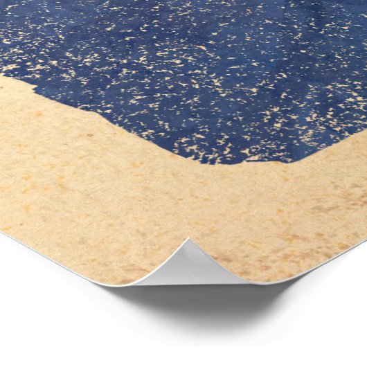 Poster Drapeau du Texas et de Gadsden (Coin)