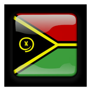 Poster Drapeau du Vanuatu