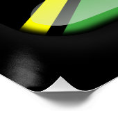 Poster Drapeau du Vanuatu (Coin)
