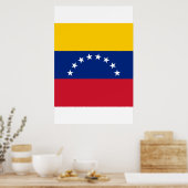 Poster Drapeau du Venezuela (Cuisine)