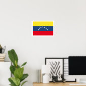 Poster Drapeau du Venezuela (Bureau à domicile)