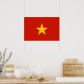 Poster Drapeau du Vietnam (Cuisine)
