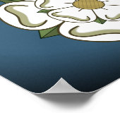 Poster Drapeau du Yorkshire (Royaume-Uni) (Coin)