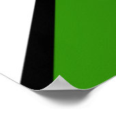 Poster Drapeau du Zimbabwe (Coin)