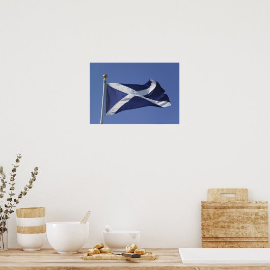 Poster Drapeau écossais (Cuisine)