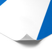 Poster Drapeau écossais (Coin)