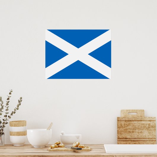 Poster Drapeau écossais (Cuisine)