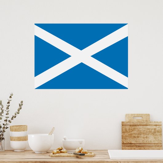 Poster Drapeau écossais (Cuisine)