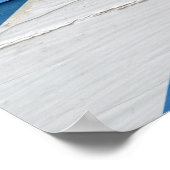 Poster Drapeau écossais Patiné (Coin)