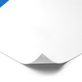 Poster Drapeau Écosse (Coin)