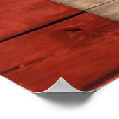 Poster Drapeau en état de détresse au Canada (Coin)