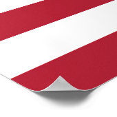 Poster Drapeau États-Unis (Coin)