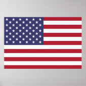 Poster Drapeau États-Unis (Devant)