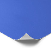 Poster Drapeau Forza Azzurri (Coin)