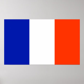 Poster drapeau français