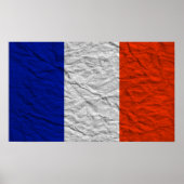 Poster drapeau français (Devant)