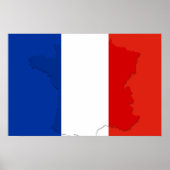 Poster drapeau français (Devant)