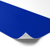 Poster Drapeau France (Coin)