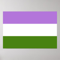 Drapeau Genderqueer Pride