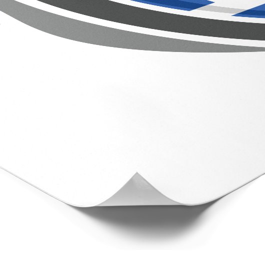 Poster Drapeau grec (Coin)