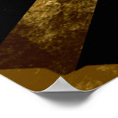 Poster Drapeau Grunge Royaume-Uni 4 (Coin)
