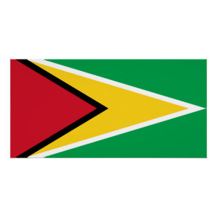 Poster Drapeau Guyana