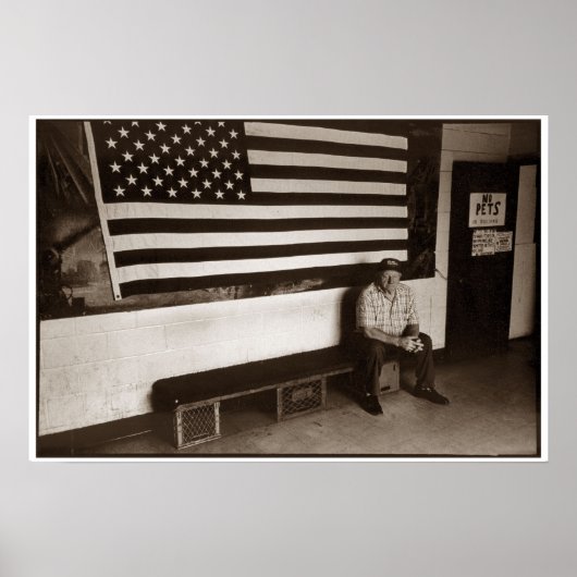 Poster Drapeau homme (Devant)