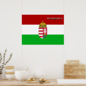 Poster Drapeau hongrois (Cuisine)
