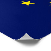 Poster Drapeau Indiana (Coin)