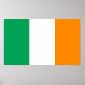 Poster drapeau irlandais (Devant)