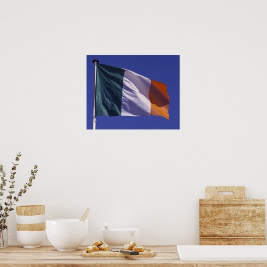 Poster Drapeau irlandais (Cuisine)