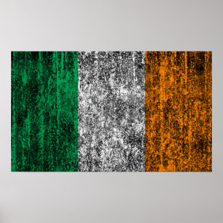 Poster drapeau irlandais