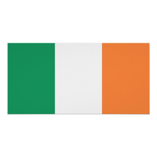 Poster Drapeau irlandais (Devant)