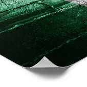 Poster Drapeau irlandais (Coin)