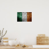 Poster Drapeau irlandais (Cuisine)