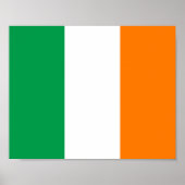Poster Drapeau irlandais (Devant)