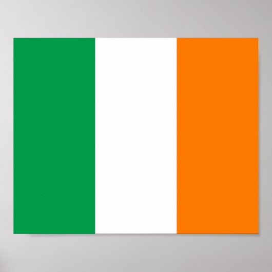 Poster Drapeau irlandais (Devant)