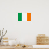 Poster Drapeau irlandais/Saint Patrick's Day (Cuisine)