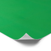 Poster Drapeau Irlande Tricolore (Coin)