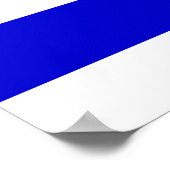 Poster Drapeau Israël (Coin)