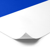 Poster Drapeau Israël (Coin)