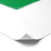 Poster Drapeau Italie (Coin)