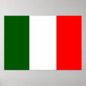 Poster Drapeau Italie (Devant)