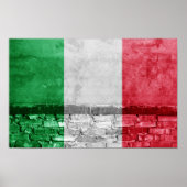 Poster Drapeau italien (Devant)