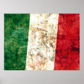 Poster Drapeau italien (Devant)