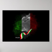 Poster Drapeau italien (Devant)