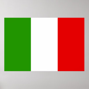 Poster Drapeau italien