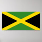 Poster Drapeau jamaïcain (Devant)